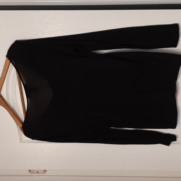 INC International Concepts - Sheer Long Sleeved Top - Size LG - GUC - Picture 5 of 9